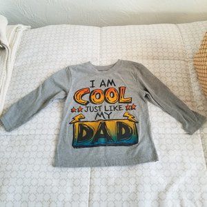 Garanimals Grey Long Sleeve Tee Size 4T